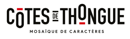 cropped Logo Cotes de Thongue